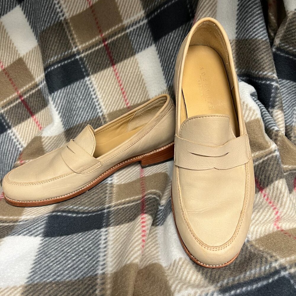 Adelante Sofía Loafer Light Tan Size 10B